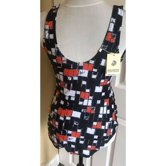 Summer Sunshine Maternity Swimsuit Size Medium - Picture 2 of 5